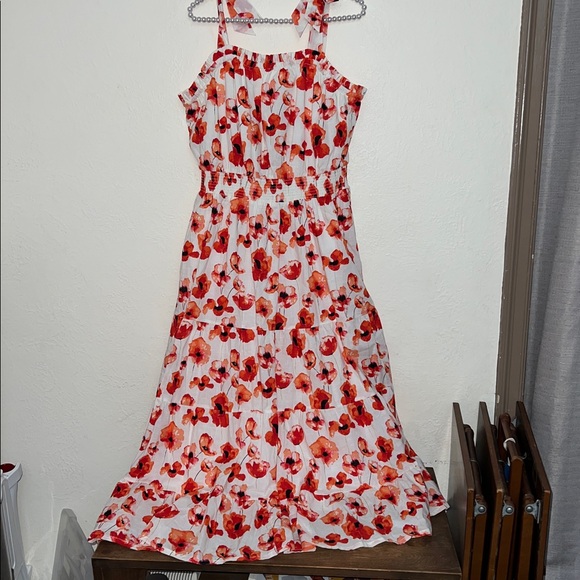 Matilda Jane Dresses & Skirts - Matilda Jane L poppy dress nwt smocked sleeveless